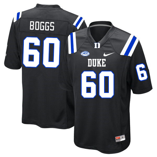 Duke Blue Devils #60 Tony Boggs College Football Jerseys Stitched Sale-Black